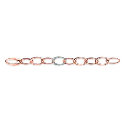 Armband Ellipse mit Pavé