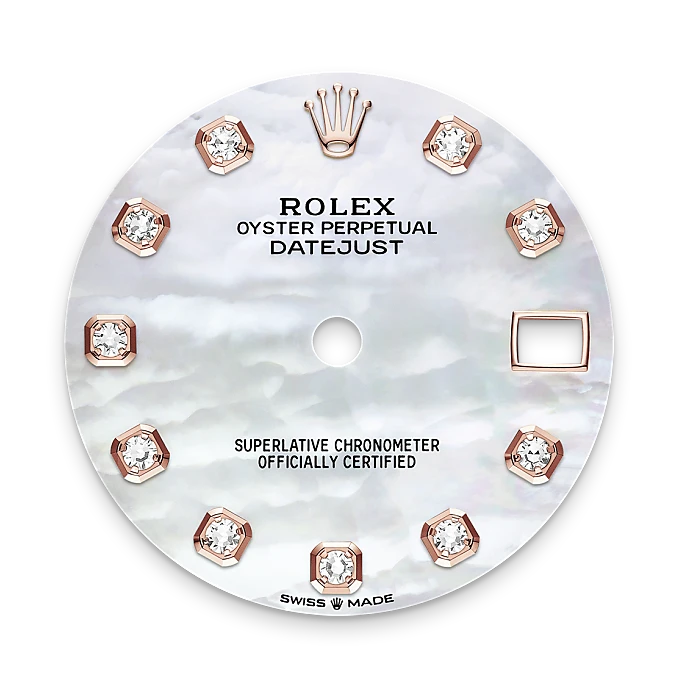 Perlmutt-Zifferblatt